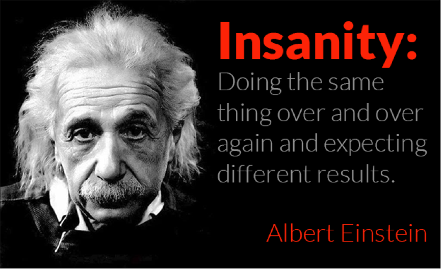 Einstein Insanity