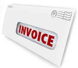 Invoice Bill Due Mailed Letter Envelope Notice Reminder