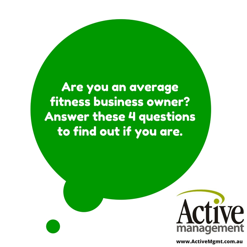 Are you an average fitness business owner?