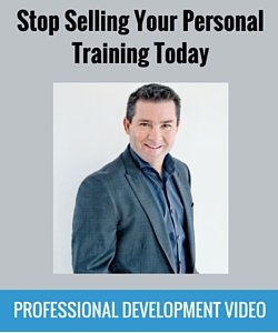 PDV - Stop Selling Your Personal Training Today