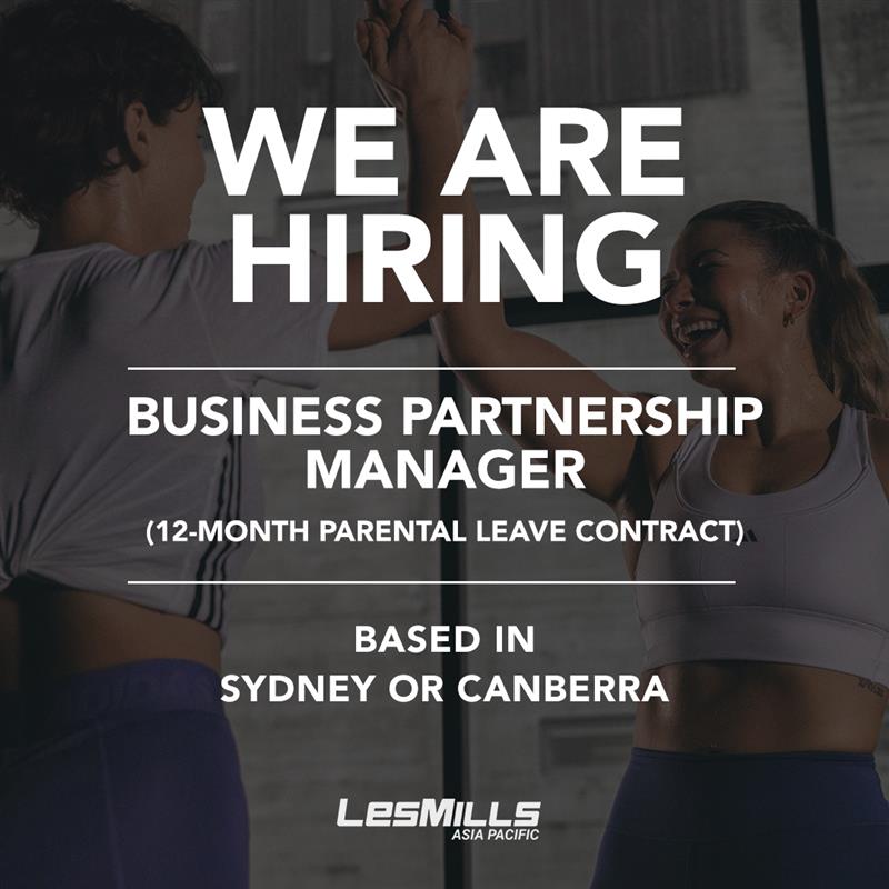 Les Mills Business Partnership Manager